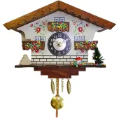 Engstler - 183 QP - Wandklok met slinger - Quartz