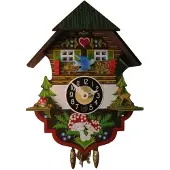 Engstler - 197 SQ - Wandklok met schommel - Quartz