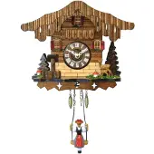 Engstler - 0179 SQ - Wandklok met schommel - Quartz