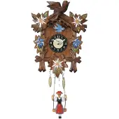 Engstler - 0126/10 SQ - Wandklok met schommel - Quartz