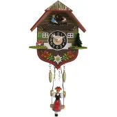 Engstler - 0130 K SQ - Wandklok met schommel - Quartz