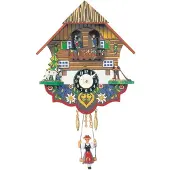 Engstler - 0193 SQT - Wandklok met schommel - Quartz
