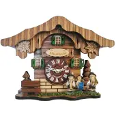 Engstler - 152 Q - Wandklok met slinger - Quartz