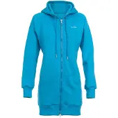 Winshape Lang, behaaglijk Hoodie Jack met 2-weg ritssluiting J006