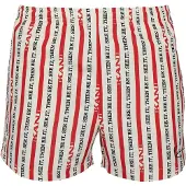 Karl kani Zwemshorts rood / zwart / wit