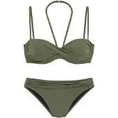 LASCANA Bikini olijfgroen