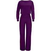Winshape Jumpsuit ' JS101LSC ' pruim