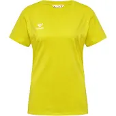 Hummel Functioneel shirt 'Go 2.0' geel / wit