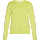 Usha Gebreid vest lichtgroen