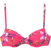 LASCANA Bikinitop gemengde kleuren / pink