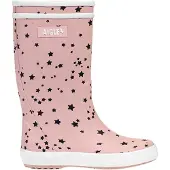Aigle Regenlaars Kids Lolly Pop Play2 Pink Stars-Schoenmaat 34