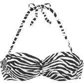 Venice beach Bikinitop zwart / wit