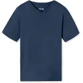 Schiesser Shirt royal blue/koningsblauw