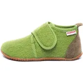 Giesswein Huisschoenen bruin / grasgroen / rood / wit