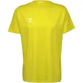 Hummel Functioneel shirt 'GO 2.0' geel / wit