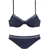 LASCANA Bikini marine / wit