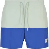 Karl kani Zwemshorts royal blue/koningsblauw / grijs / mintgroen