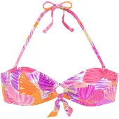Sunseeker Bikinitop lila / oranje / pink / wit
