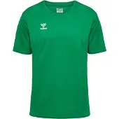 Hummel Functioneel shirt 'ESSENTIAL' jade groen / wit