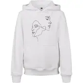 Mister tee Sweatshirt zwart / wit