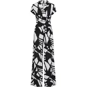 HotSquash Jumpsuit zwart / offwhite