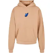 Mister tee Sweatshirt 'Le Papillon' donkerbeige / navy / donkerblauw / zwart
