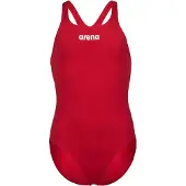 Arena - Girl's Team Swimsuit Swim Pro Solid - Badpak 116, rood