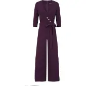 HotSquash Jumpsuit donkerlila