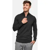 INDICODE JEANS Trui 'Gore' zwart gemêleerd