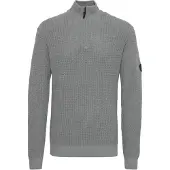 INDICODE JEANS Trui grijs / zwart