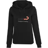 Merchcode Sweatshirt 'Christmas Loading' rood / zwart / wit
