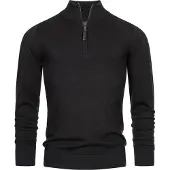 INDICODE JEANS Trui ' Gore ' zwart