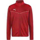Puma Trainingsjack 'TeamRise' rood / wit