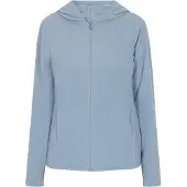 BLONDA Fleece jas lichtblauw
