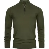 INDICODE JEANS Trui ' Gore ' donkergroen