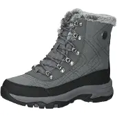SKECHERS Snowboots 'Cold Blues' grijs / zwart
