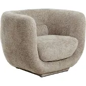 Light & Living Stoel 105x85x81 cm KIALY beige (Beige, 105x81x85cm)