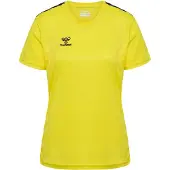 Hummel Functioneel shirt 'Authentic' geel / zwart
