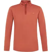 Protest Skipully Men WILL 1/4 Zip Top Brick Orange-M