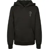 Mister tee Sweatshirt oranje / zwart / wit