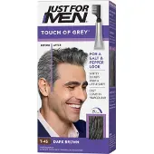 Just for men Touch Of Grey Dark Brown - Grey