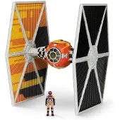 Star Wars Micro Galaxy: Klein voertuig met W3-figuur, transparant. Geschikt voor kinderen, transparant, one size