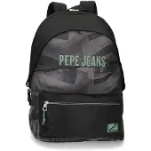 Pepe Jeans Davis 44 Cm 20l Backpack Zwart Kinderen
