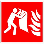 Piktonorm Pictogram Blusdeken 20x20cm - Polypropeen