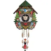 Engstler - 141 SQ - Wandklok met schommel - Quartz