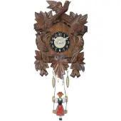 Engstler - 128 SQ - Wandklok met schommel - Quartz