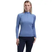 Montane F Dart Zip Neck, dames, lichtblauw