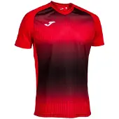Joma Tiger V Short Sleeve T-shirt Rood 11-12 Years Jongen