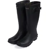 Barbour Regenlaarzen zwart / wit