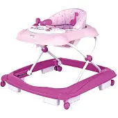 Asalvo Basic Giraffe Baby Walker Roze Kinderen